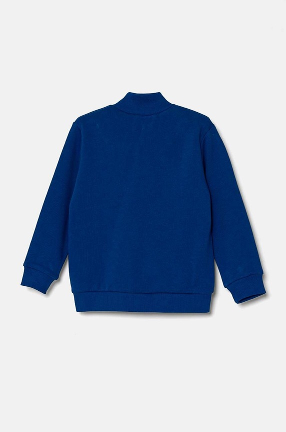 Παιδική βαμβακερή μπλούζα United Colors of Benetton 3J70G5033.P.Seasonal μπλε AW24