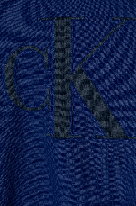 Calvin Klein Jeans sweter dziecięcy granatowy IB0IB02152.128.176.9BYH