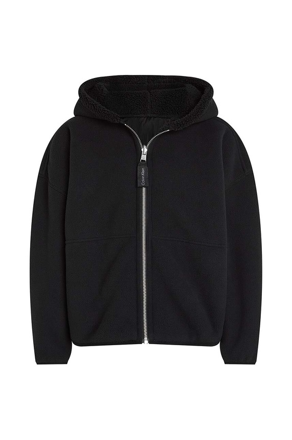 Dětská mikina Calvin Klein Jeans IB0IB02211.9BYH černá AW24