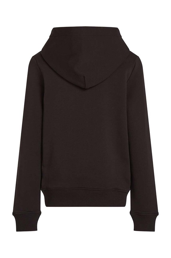 Chlapec Detská bavlnená mikina Calvin Klein Jeans IU0IU00679.128.176.9BYH čierna
