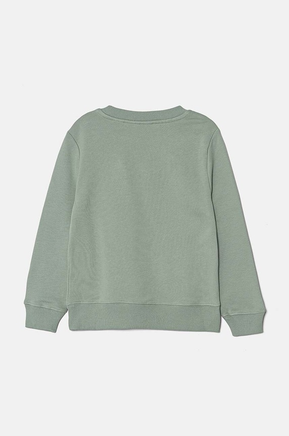 Chłopiec Calvin Klein Jeans bluza bawełniana dziecięca IU0IU00680.104.116.9BYH zielony