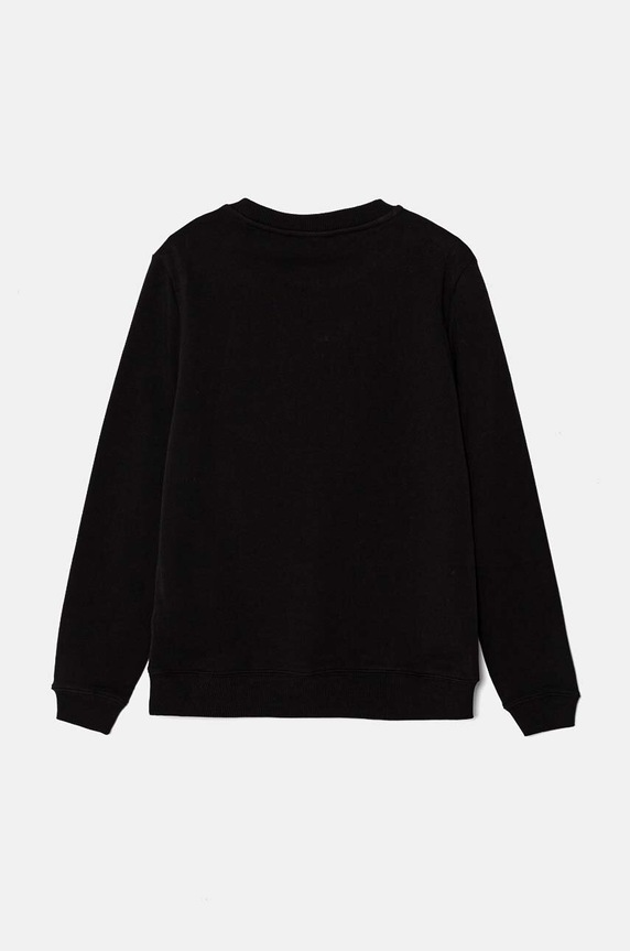 Chłopiec Calvin Klein Jeans bluza bawełniana dziecięca IU0IU00680.128.176.9BYH czarny