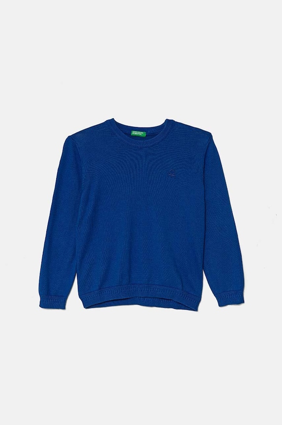 Παιδικό βαμβακερό πουλόβερ United Colors of Benetton άλλο μπλε 1294G100P.P.Seasonal
