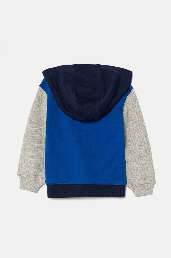 Παιδική βαμβακερή μπλούζα United Colors of Benetton 3J68G5034.P.Seasonal μπλε AW24