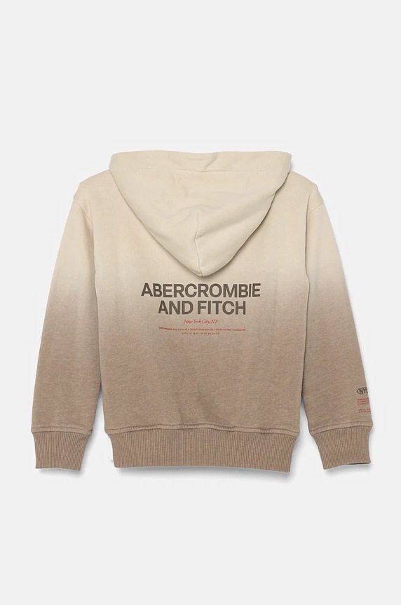 Abercrombie & Fitch bluza dziecięca KI222.4127 beżowy AW24