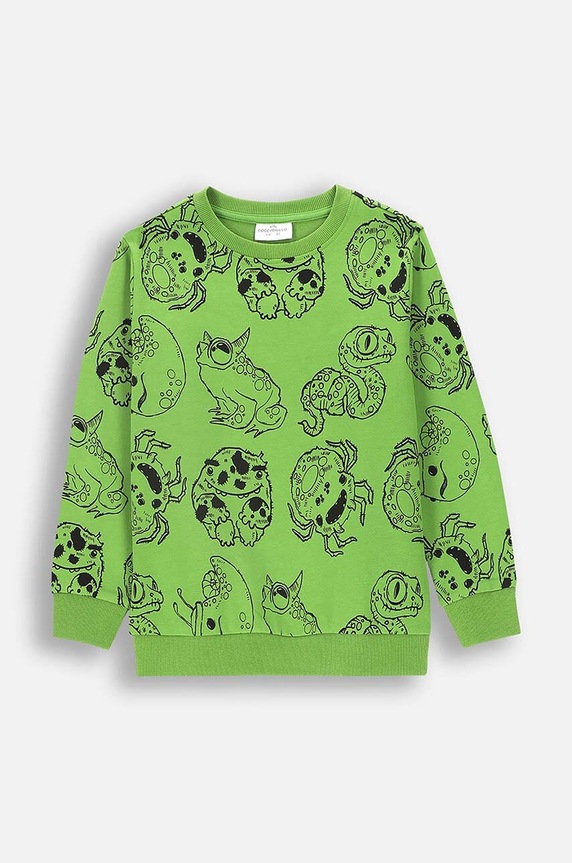 Coccodrillo bluza dziecięca wzorzyste zielony ZC4132101GBK