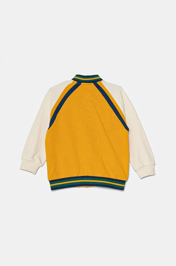 Παιδική μπλούζα United Colors of Benetton 32N4G5035.P.Seasonal κίτρινο AW24