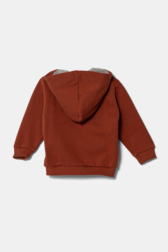 Dětská mikina United Colors of Benetton 3EB5G503E.P.Seasonal oranžová AW24