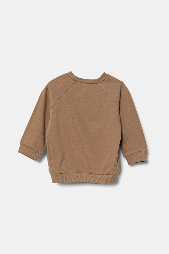 Mikina pre bábätká United Colors of Benetton 36MJA105G.B.W.Seasonal zelená AW24
