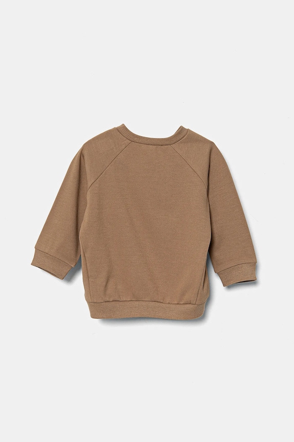 Mikina pre bábätká United Colors of Benetton 36MJA105G.B.W.Seasonal zelená AW24