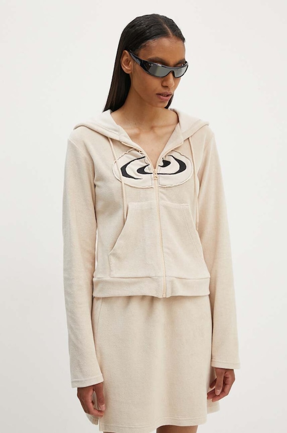 Bavlněná mikina Résumé BoraRS Blouse béžová 221441164