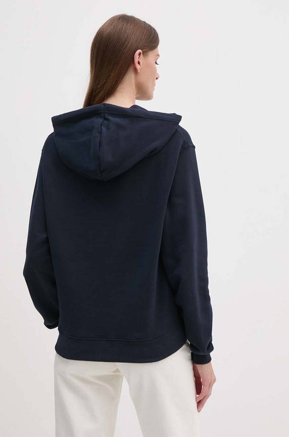 Odzież Tommy Hilfiger bluza bawełniana WW0WW42612 granatowy