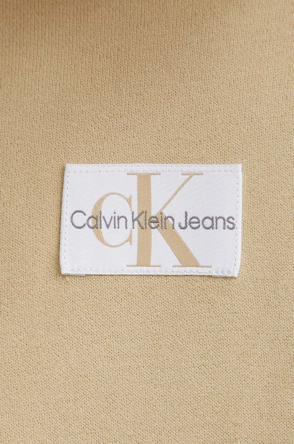 Calvin Klein Jeans bluza bawełniana J20J224063 beżowy