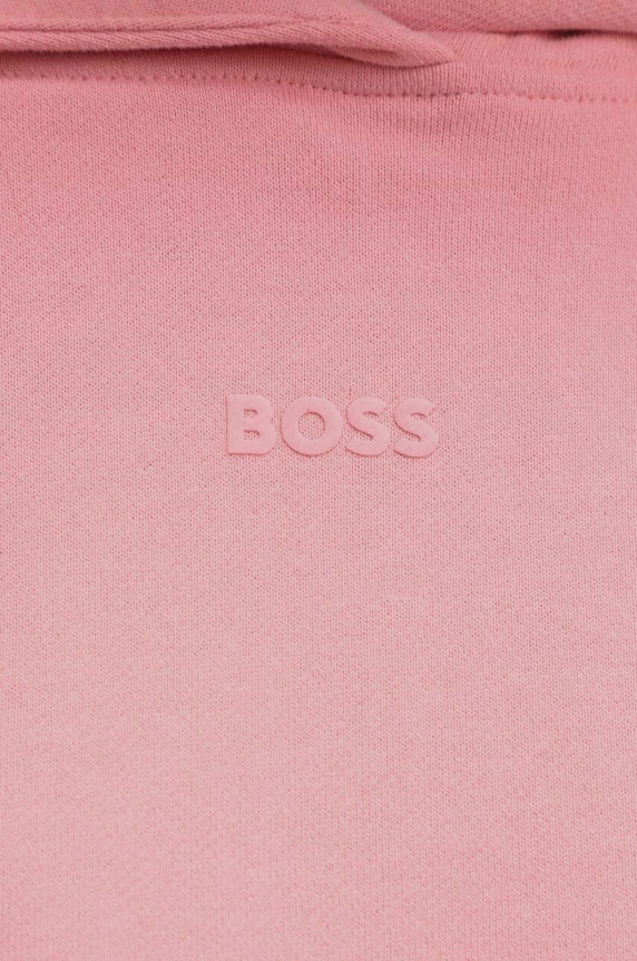 Хлопковая кофта Boss Orange 50519524 розовый