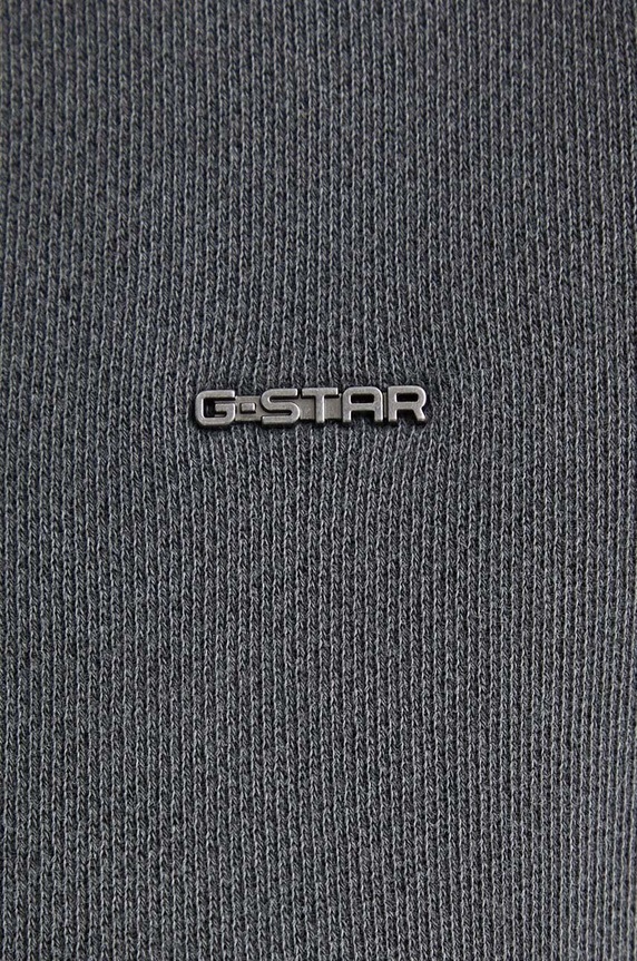 Βαμβακερό γιλέκο G-Star D24581.D575 γκρί
