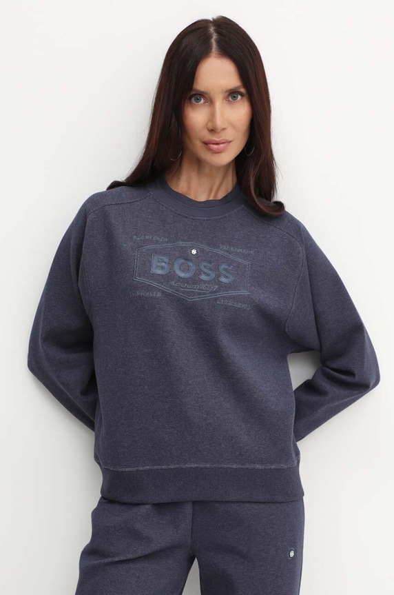 BOSS bluza niebieski 50518770