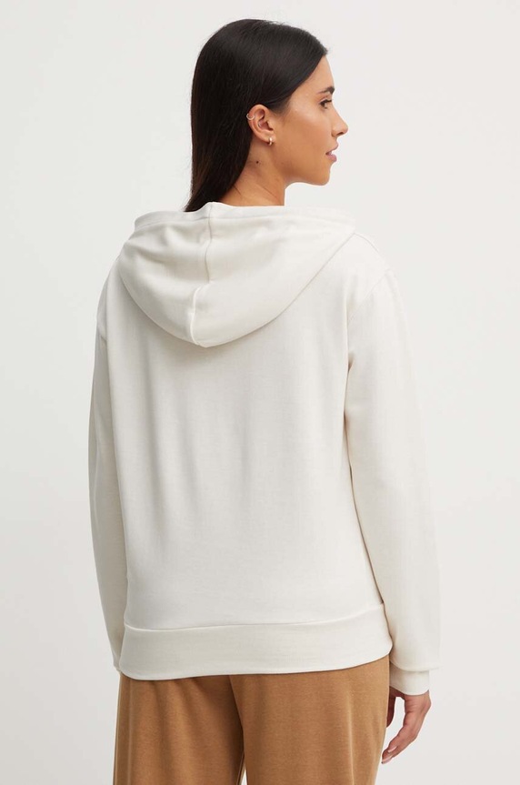 Îmbrăcăminte BOSS hanorac de loungewear de damă CP Stripe Hoodie 50524760 bej