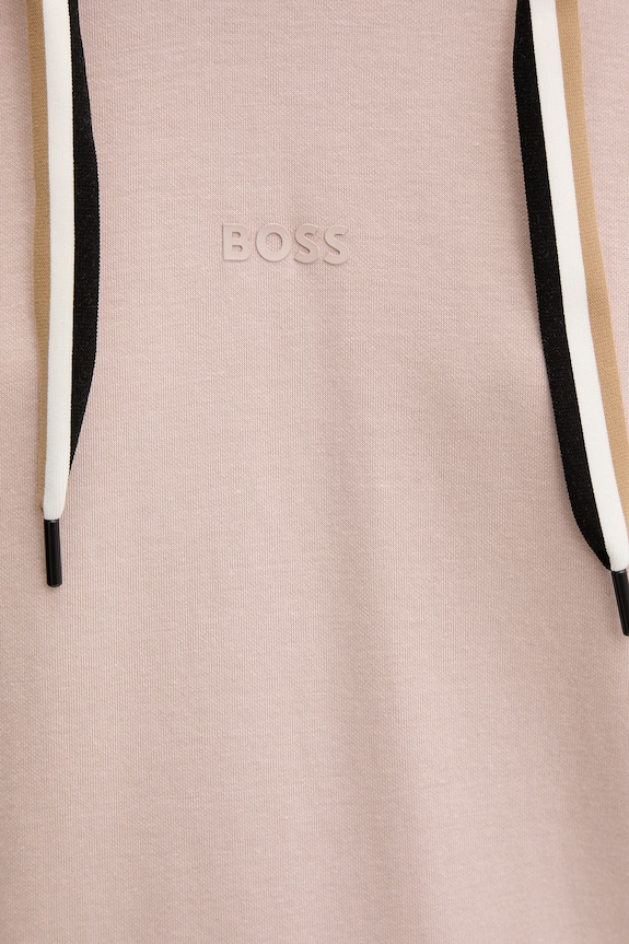BOSS hanorac de loungewear pentru femei CP Stripe Hoodie 50524760 bej