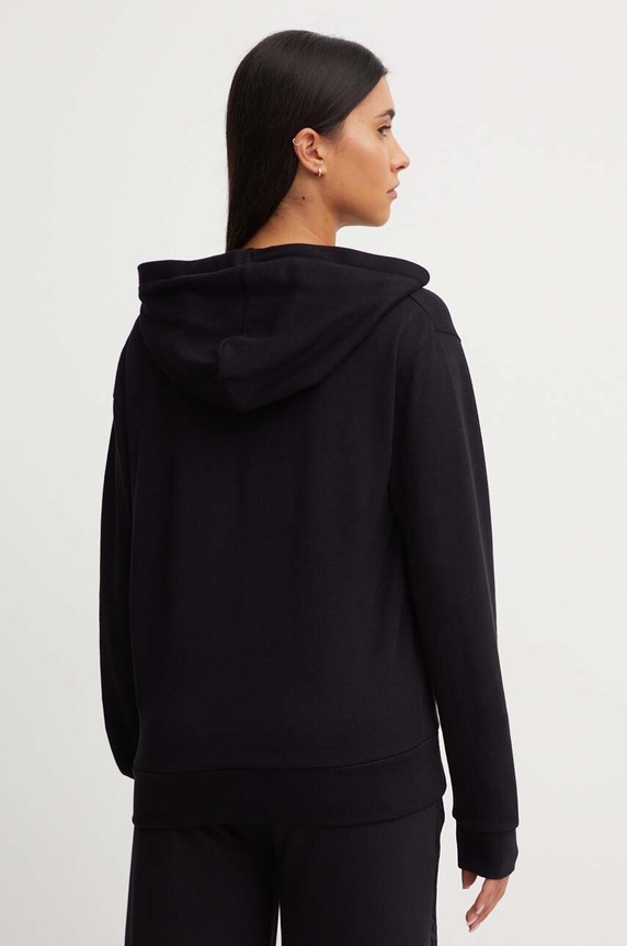 Odzież BOSS bluza lounge damska CP Stripe Hoodie 50524760 czarny
