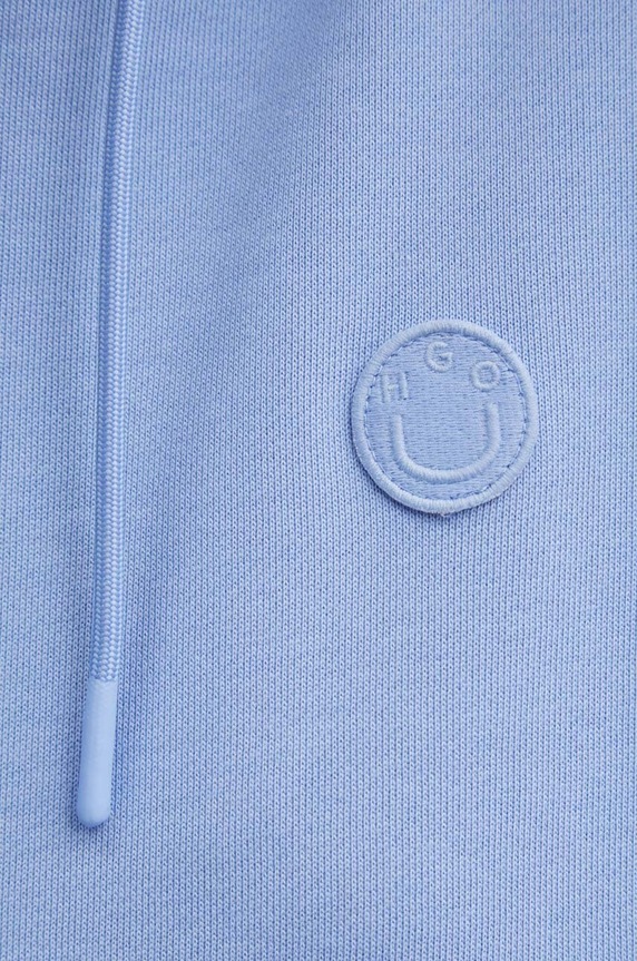 HUGO Blue bluza bawełniana 50520122 niebieski