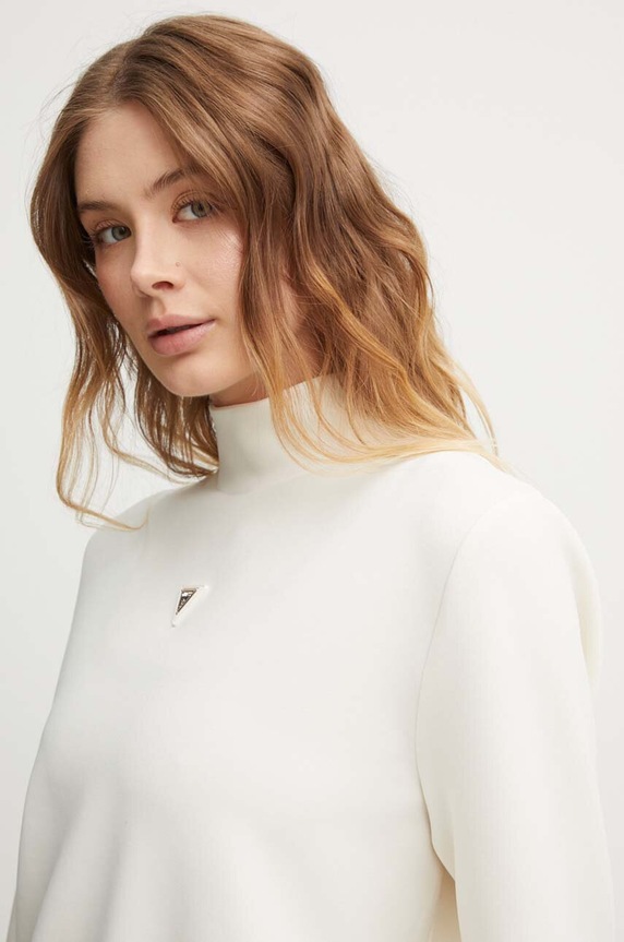 Pulover Guess OLYMPE bež V4YQ05.KCAY2