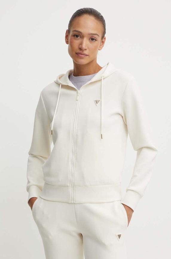 Guess bluza OLYMPE bej V4YQ06.KCAY2