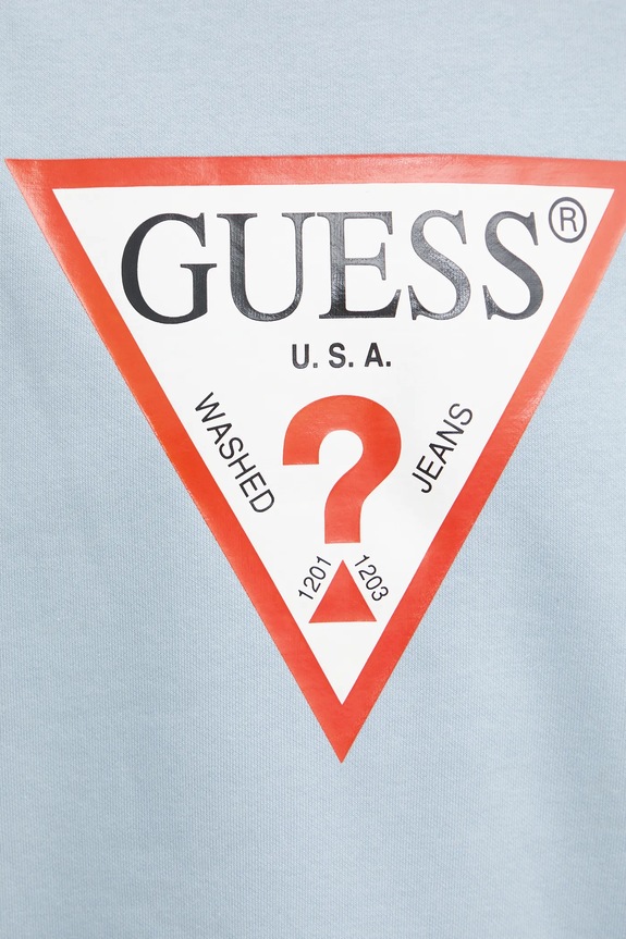 Guess bluza W2YQ16.KBA11 niebieski
