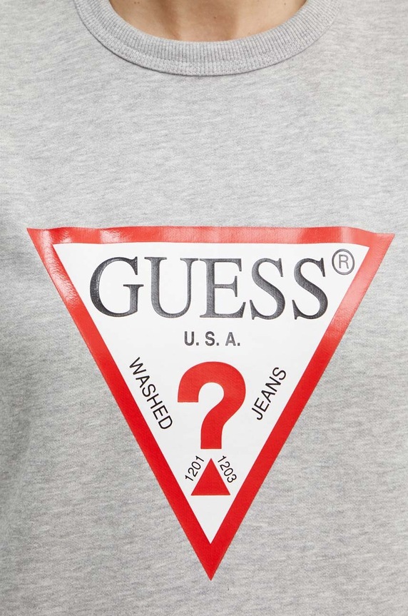 Mikina Guess W2YQ16.KBA11 sivá