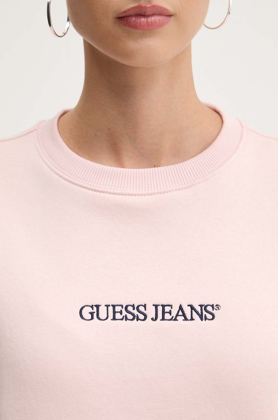 Mikina Guess Jeans W4YQ10.KC811 růžová