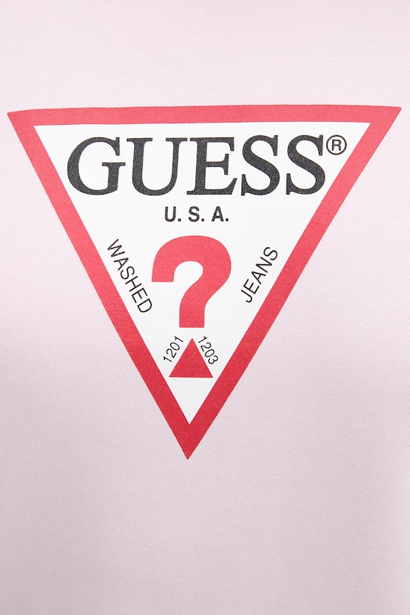 Guess Jeans bluză W4YQ00.KC811 roz