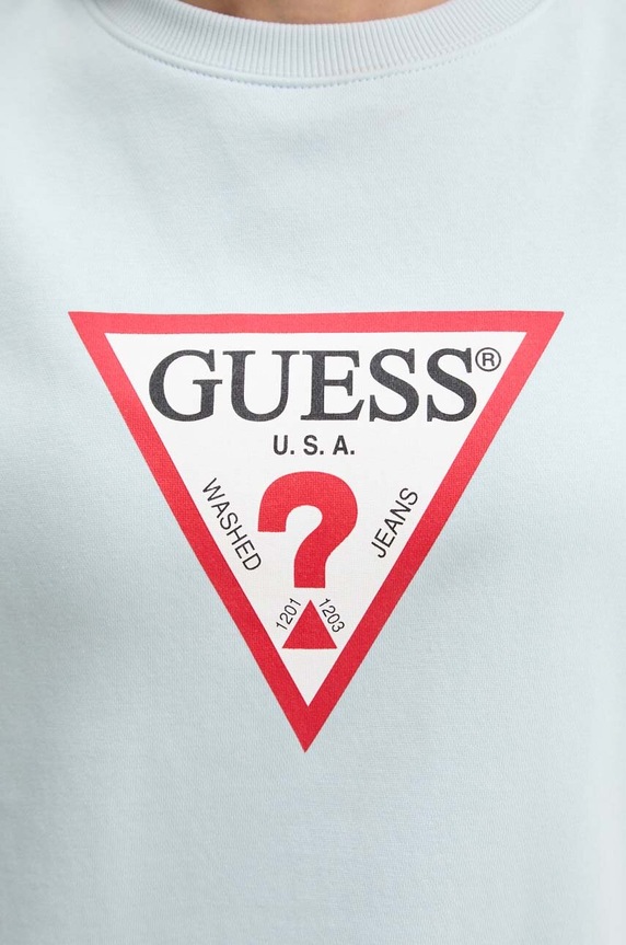 Mikina Guess Jeans W4YQ00.KC811 modrá