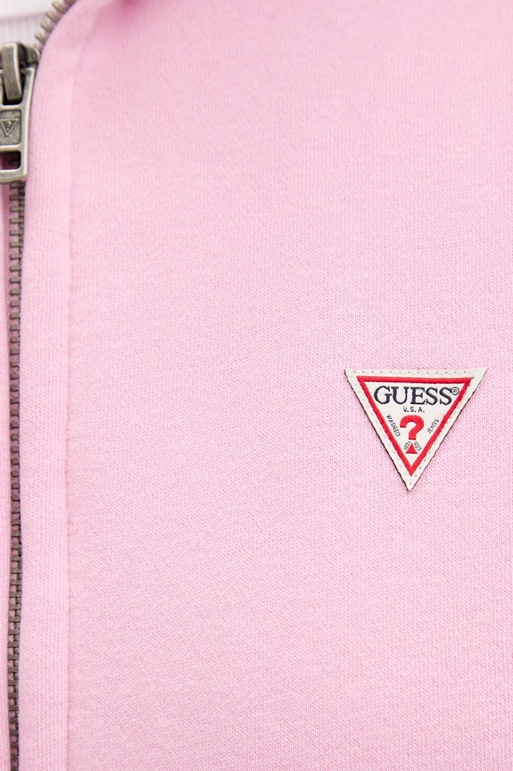 Μπλούζα Guess Jeans W4YQ03.KC811 ροζ