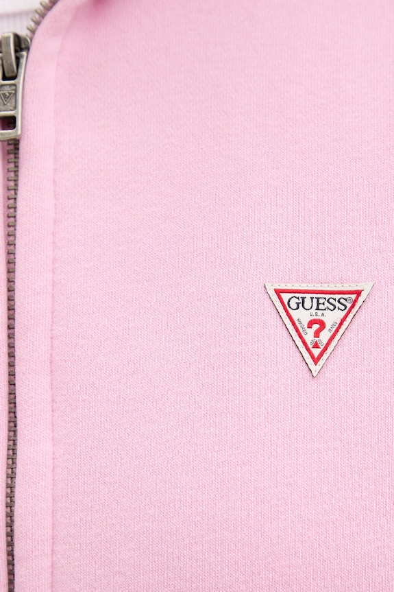 Μπλούζα Guess Jeans W4YQ03.KC811 ροζ