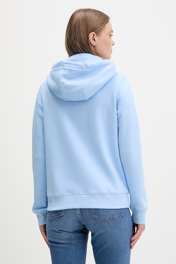 Odzież Tommy Jeans bluza rozpinana damska DW0DW19729 niebieski