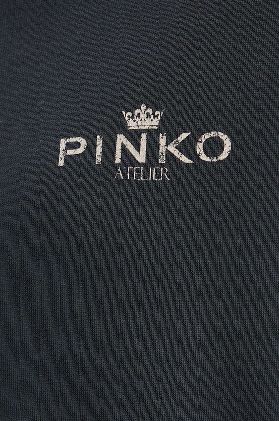 Bavlněná mikina Pinko 104402.A27V černá