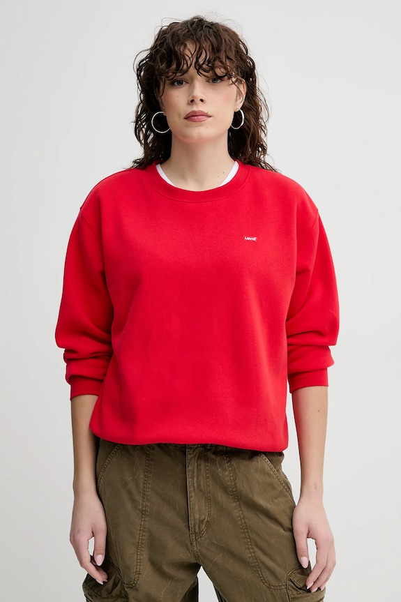 Levi's bluza czerwony A5942