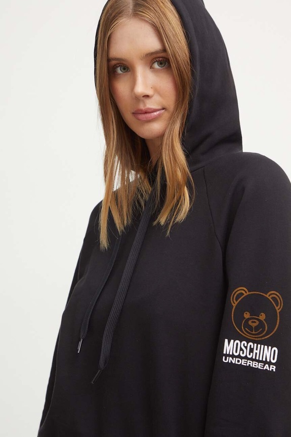 Mikina Moschino Underwear černá A1702.4424