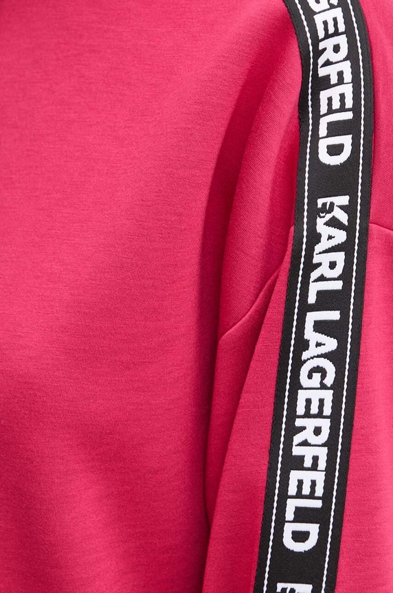 Mikina Karl Lagerfeld 245W1801 růžová