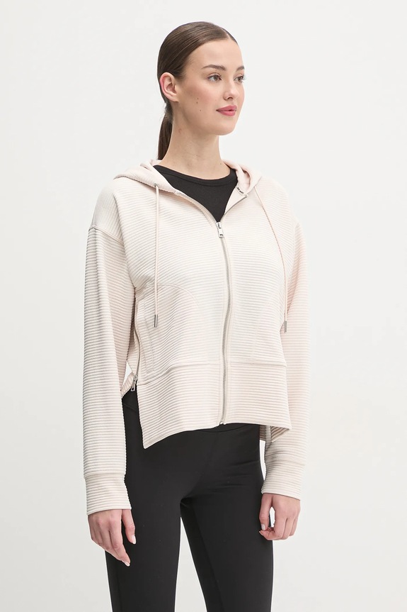 Μπλούζα Dkny με κουκούλα μπεζ DP4J9312