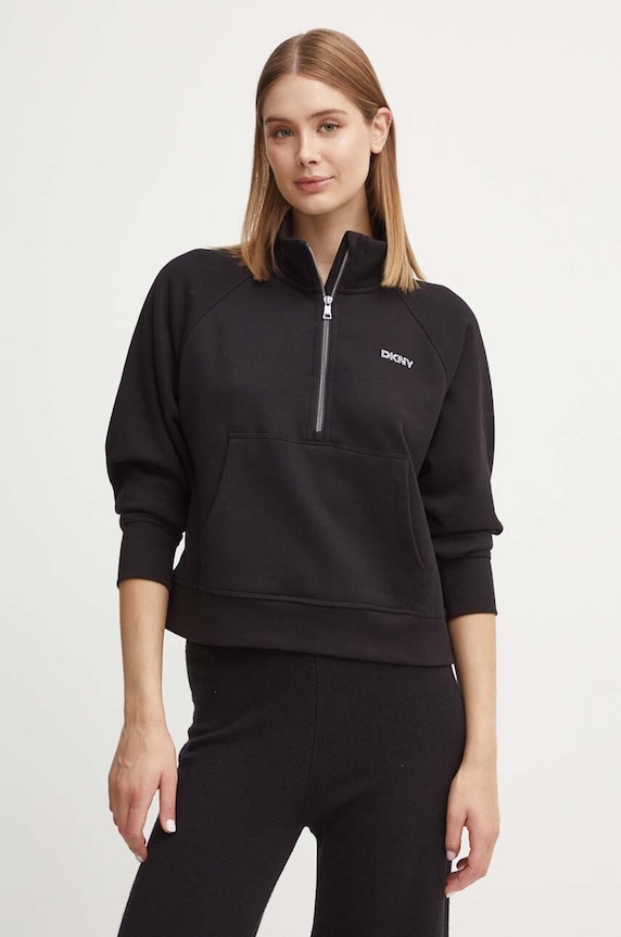 Mikina Dkny čierna DP4T9993