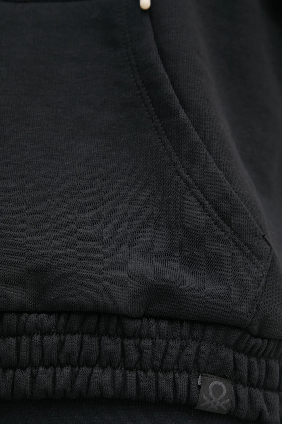 Μπλούζα United Colors of Benetton 31NB3M06U μαύρο