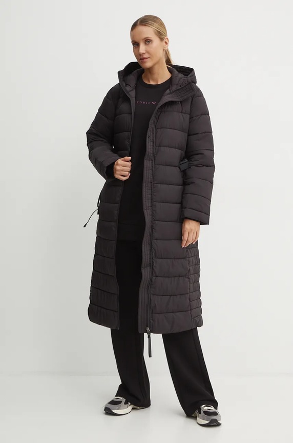 Dukserica EA7 Emporio Armani TJUXZ.6DTM02.1200 crna AW24