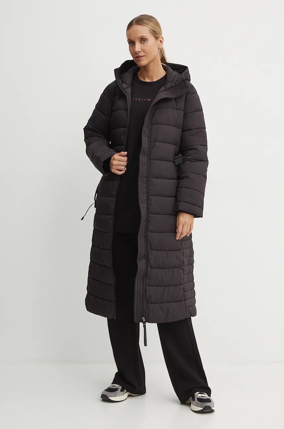 Dukserica EA7 Emporio Armani TJUXZ.6DTM02.1200 crna AW24