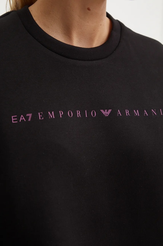 Dukserica EA7 Emporio Armani TJUXZ.6DTM02.1200 crna