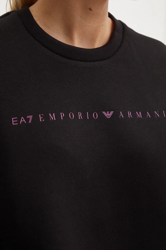 Dukserica EA7 Emporio Armani TJUXZ.6DTM02.1200 crna