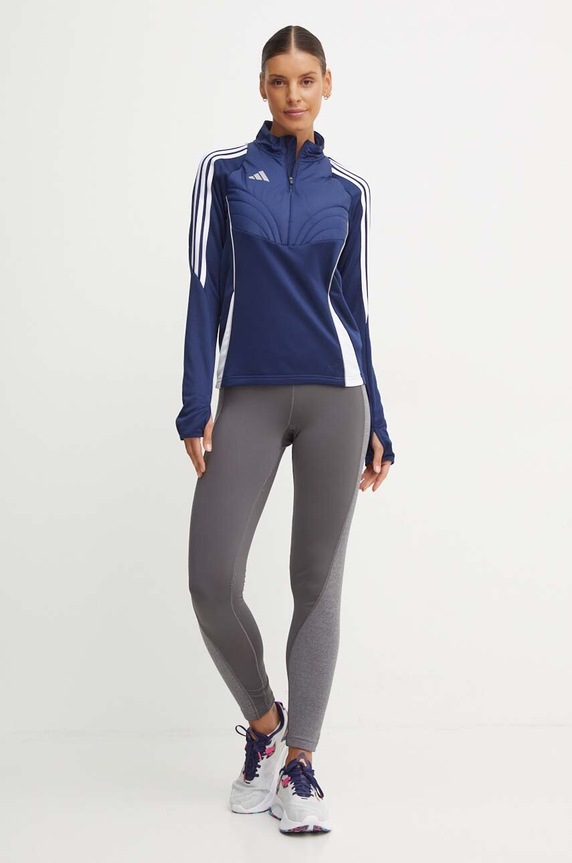 Mikina adidas Performance Tiro 24 IY0129 modrá AW24