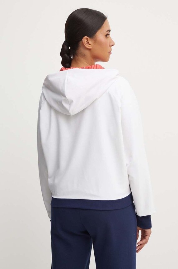Odzież adidas Performance bluza treningowa Polska JF6671 biały