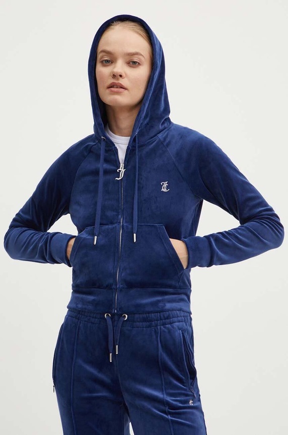 Juicy Couture felső MADISON elasztánnal sötétkék JCWA122001.484