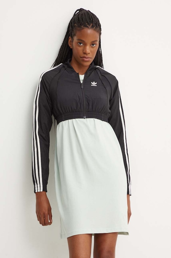 Μπουφάν adidas Originals IW5484 μαύρο AW24