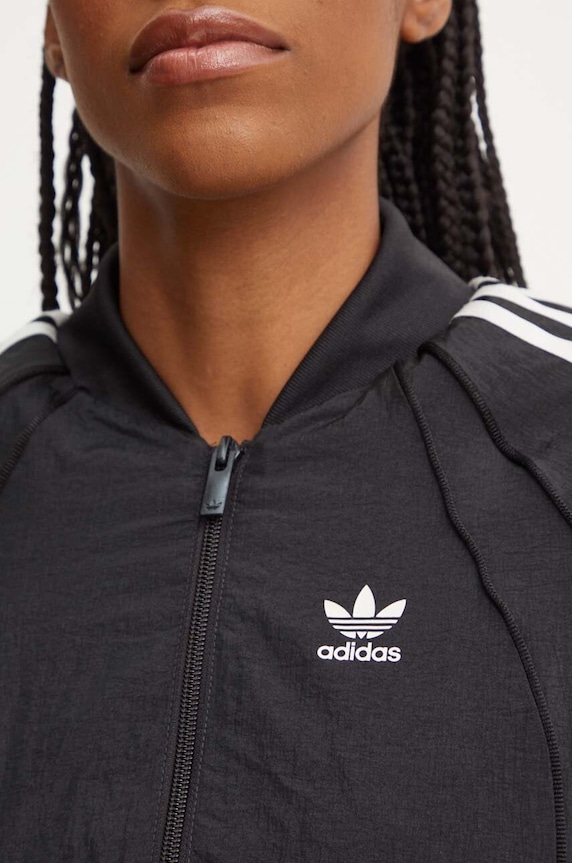 Μπουφάν adidas Originals IW5484 μαύρο